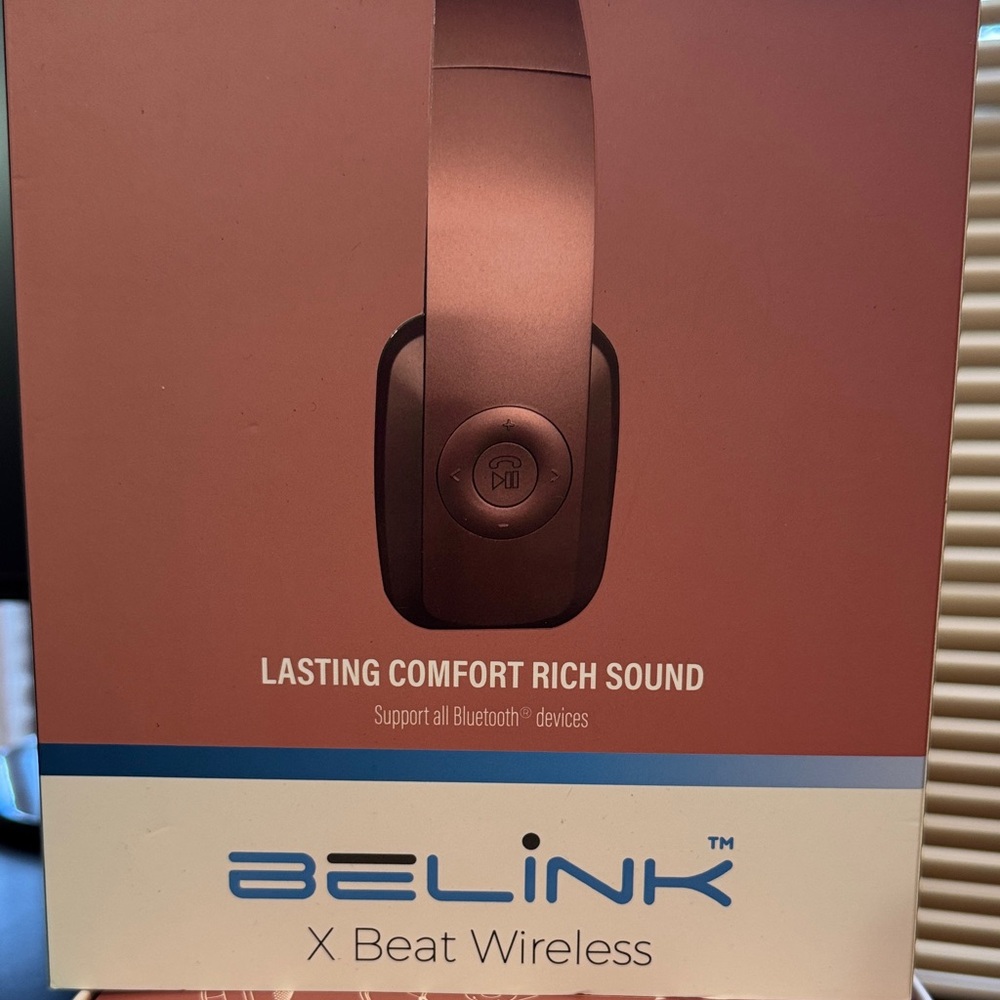 Belink X Beat Wireless Headphones - pink